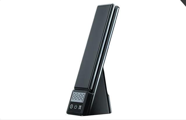 Luminária Touch com Relógio e Carregador Sem Fio