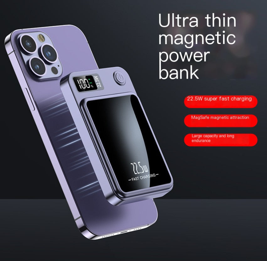 PowerBank MagnetBoost Pro – Magnetic Wireless Charger