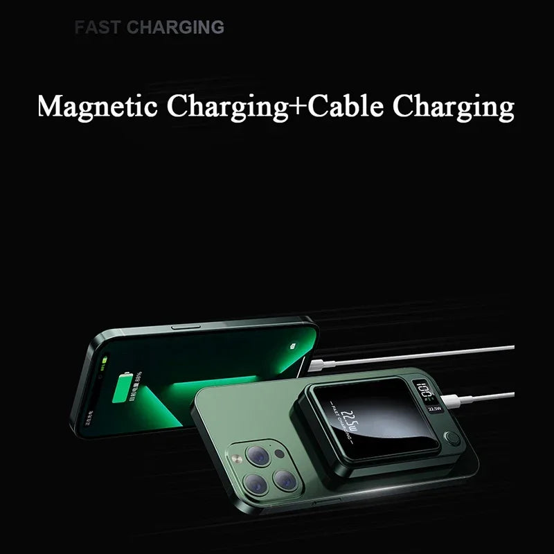 PowerBank MagnetBoost Pro – Magnetic Wireless Charger