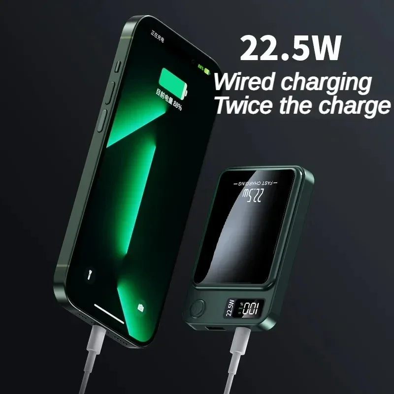 PowerBank MagnetBoost Pro – Magnetic Wireless Charger