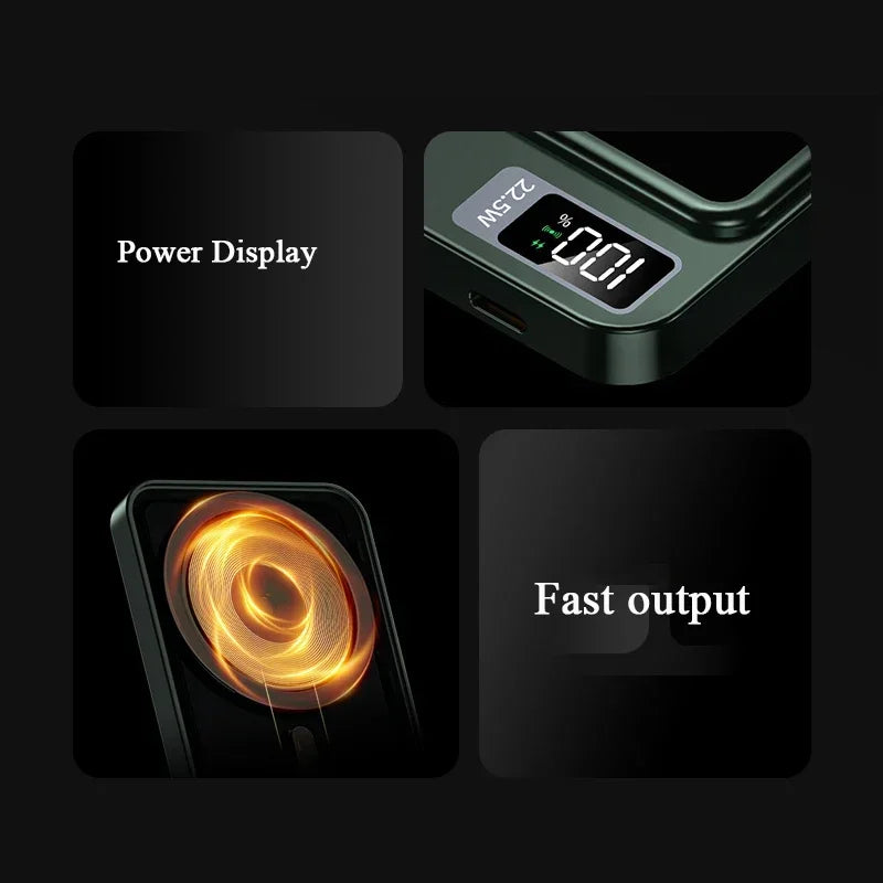 PowerBank MagnetBoost Pro – Magnetic Wireless Charger