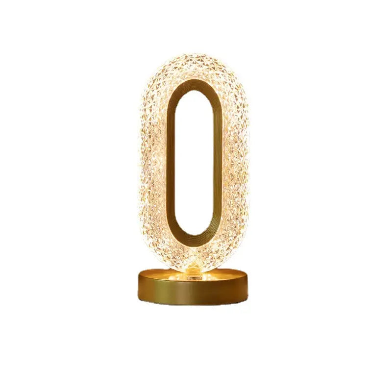 Luminária de Mesa Cristal com Toque